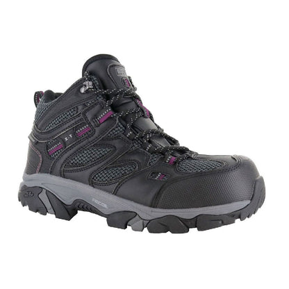 Magnum XT Boron Mid CT SZ WP Womens Boots Black Purple-Tactical Source LLC