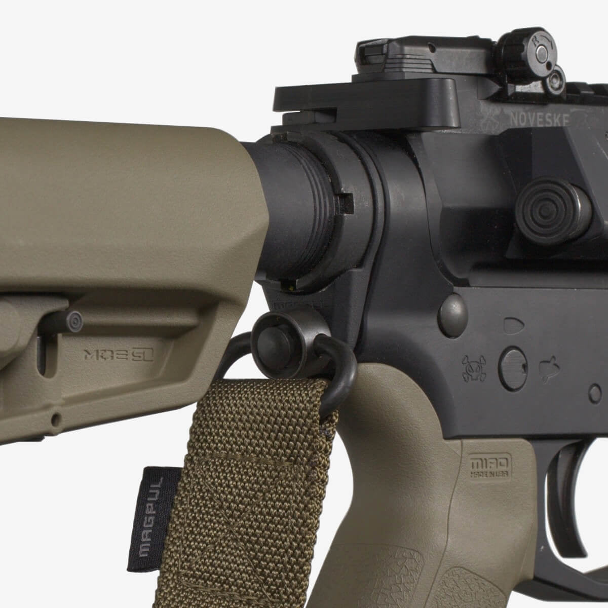 MagPul Quick Detach Ambidextrous Sling Attachment Point BK ASAP QD-Tactical Source LLC