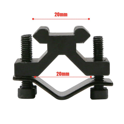 Mantis X Barrel Mount Picatinny Rail 10-20mm Universal Single Rail Adapter-Tactical Source LLC