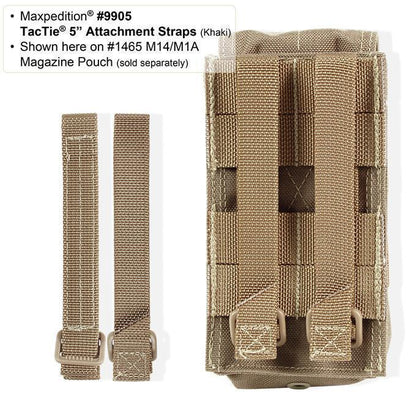 Maxpedition 5" TacTie Attachment Strap (Pack of 4)-Tactical Source LLC