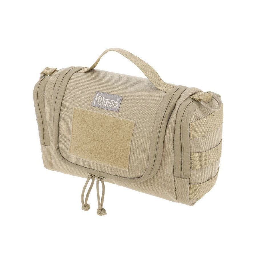 Maxpedition Aftermath Compact Toiletries Bag Khaki-Tactical Source LLC