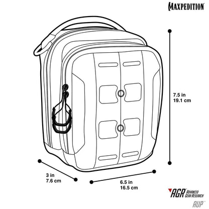 Maxpedition AUP Accordion Utility Pouch-Tactical Source LLC