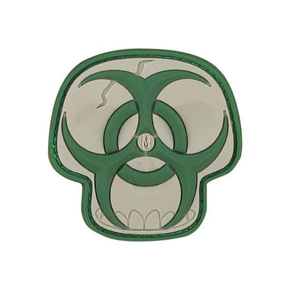 Maxpedition Biohazard Skull Morale Patch-Tactical Source LLC