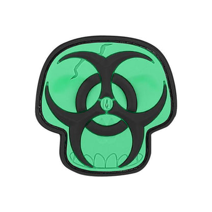 Maxpedition Biohazard Skull Morale Patch-Tactical Source LLC