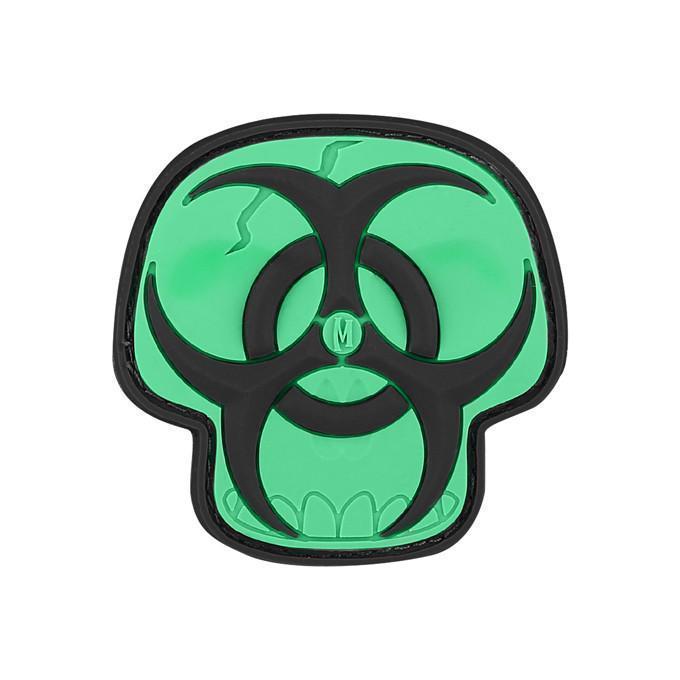 Maxpedition Biohazard Skull Morale Patch-Tactical Source LLC