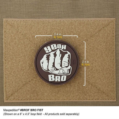 Maxpedition Bro Fist Morale Patch-Tactical Source LLC