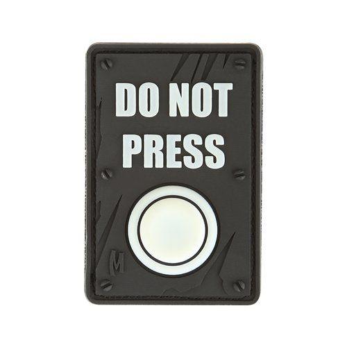 Maxpedition Do Not Press Morale Patch - Glow-Tactical Source LLC