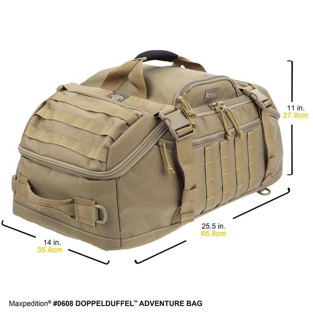 Maxpedition DOPPELDUFFEL Adventure Bag-Tactical Source LLC