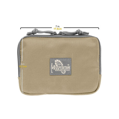 Maxpedition Hook & Loop 5x7 Inches Zipper Pocket Khaki Foliage-Tactical Source LLC