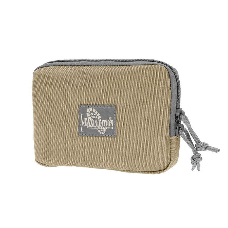 Maxpedition Hook & Loop 5x7 Inches Zipper Pocket Khaki Foliage-Tactical Source LLC