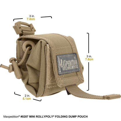 Maxpedition Mini Rollypoly Folding Dump Pouch-Tactical Source LLC