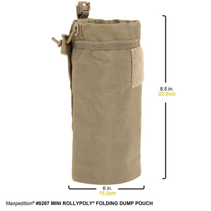Maxpedition Mini Rollypoly Folding Dump Pouch-Tactical Source LLC