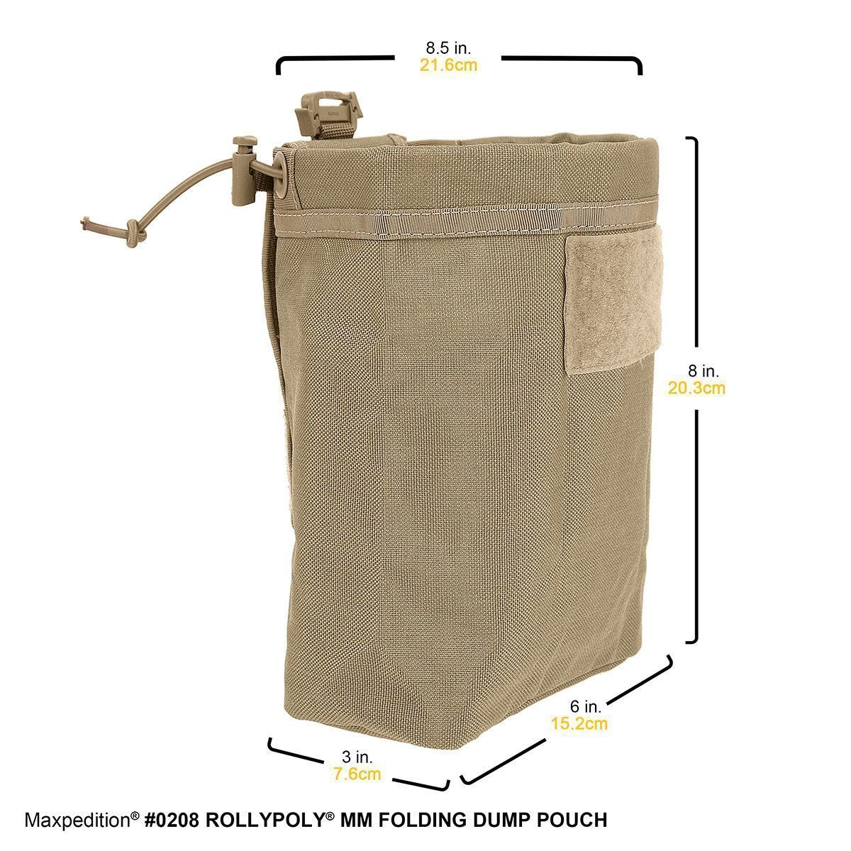 Maxpedition Rollypoly Folding Utility Dump Pouch-Tactical Source LLC