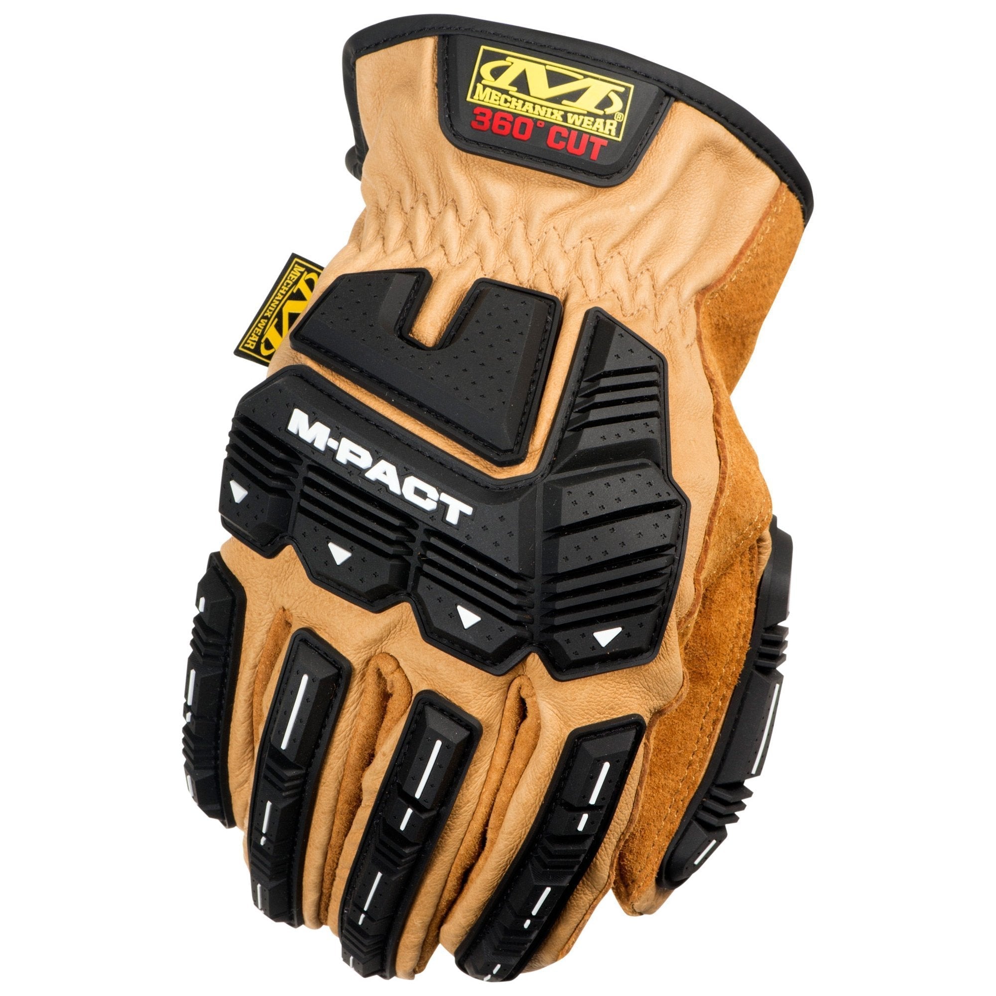 Mechanix Wear Durahide Cut Resistant Leather Driver M-Pact Driver F9-360 Glove-Tactical Source LLC
