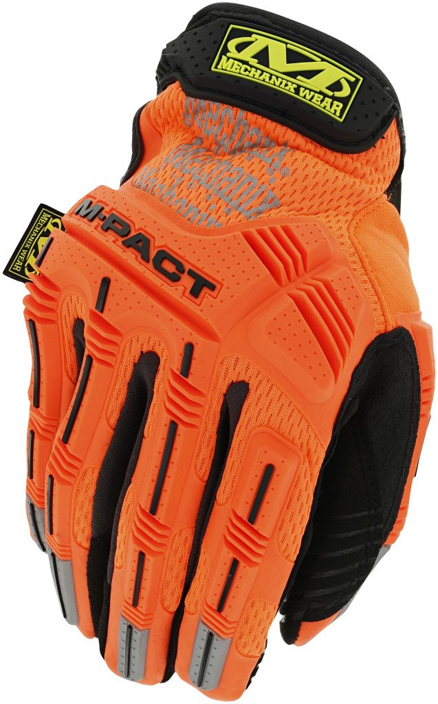 Mechanix Wear M-Pact Hi-Viz Glove Orange-Tactical Source LLC