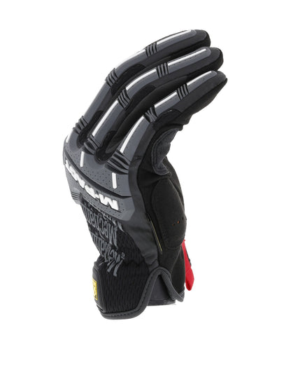 Mechanix Wear M-Pact Open Cuff Impact Resistant Glove Black Grey-Tactical Source LLC