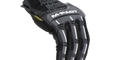Mechanix Wear M-Pact Open Cuff Impact Resistant Glove Black Grey-Tactical Source LLC