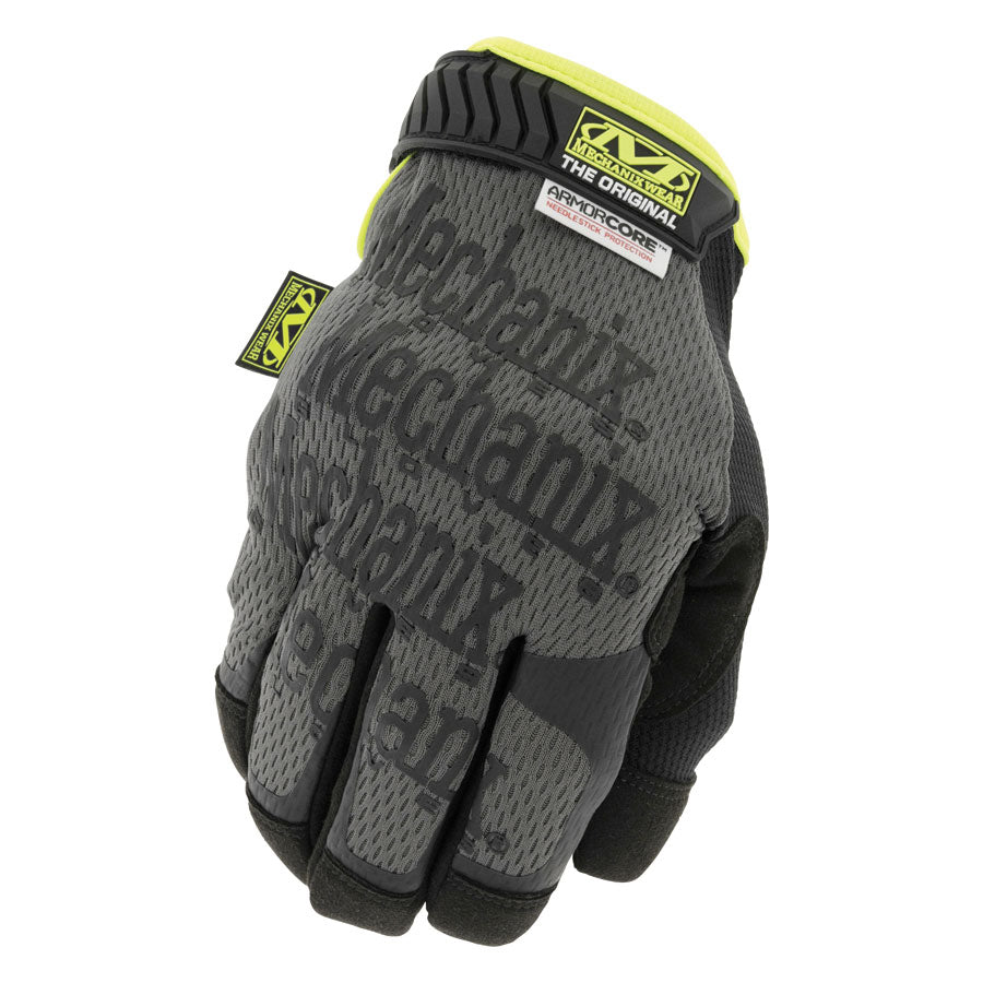 Mechanix Wear The Original Needlestick and Cut-Resistant Gloves Black/Grey-Tactical Source LLC