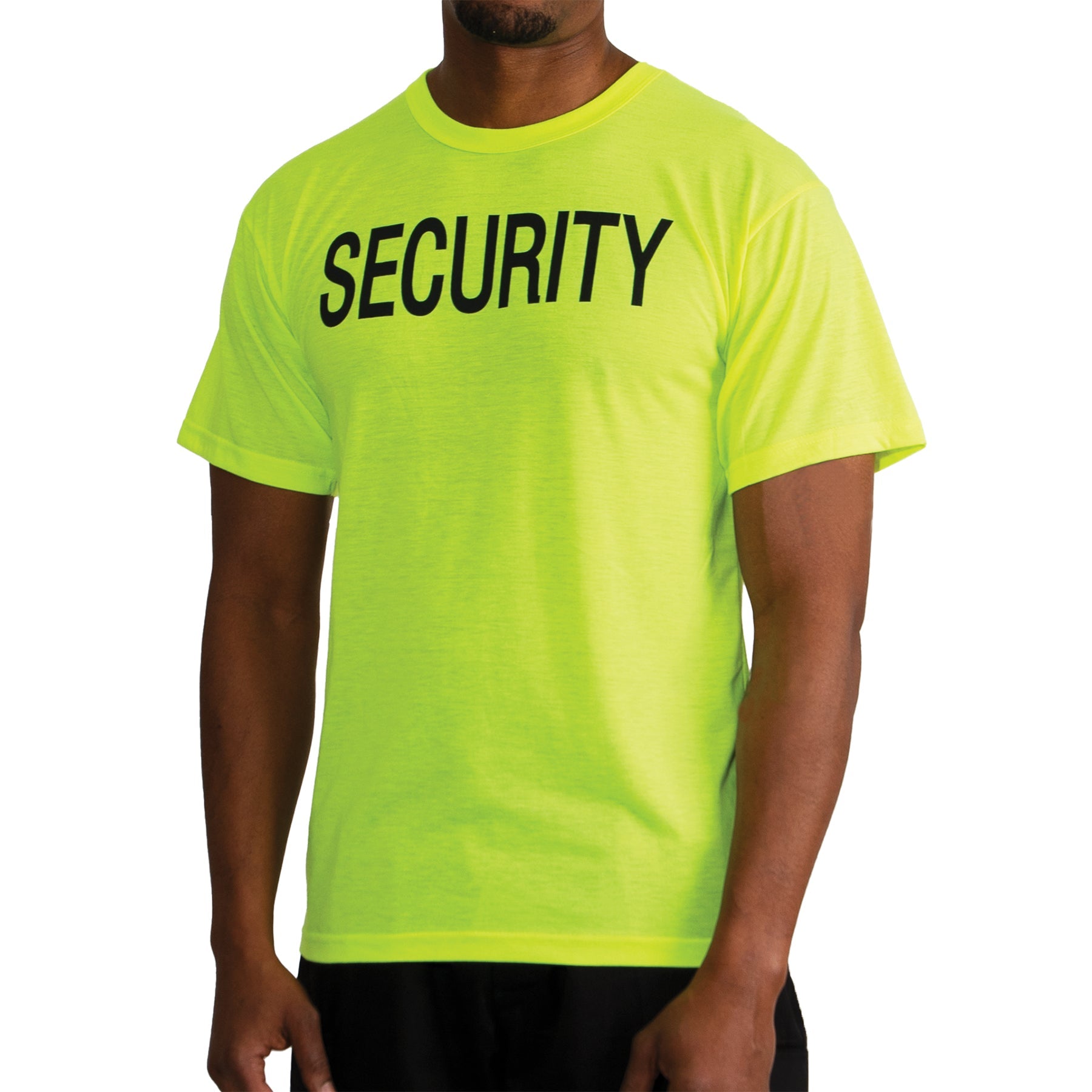MilSpec 2-Sided Security T-Shirt Safety Green-Tactical Source LLC