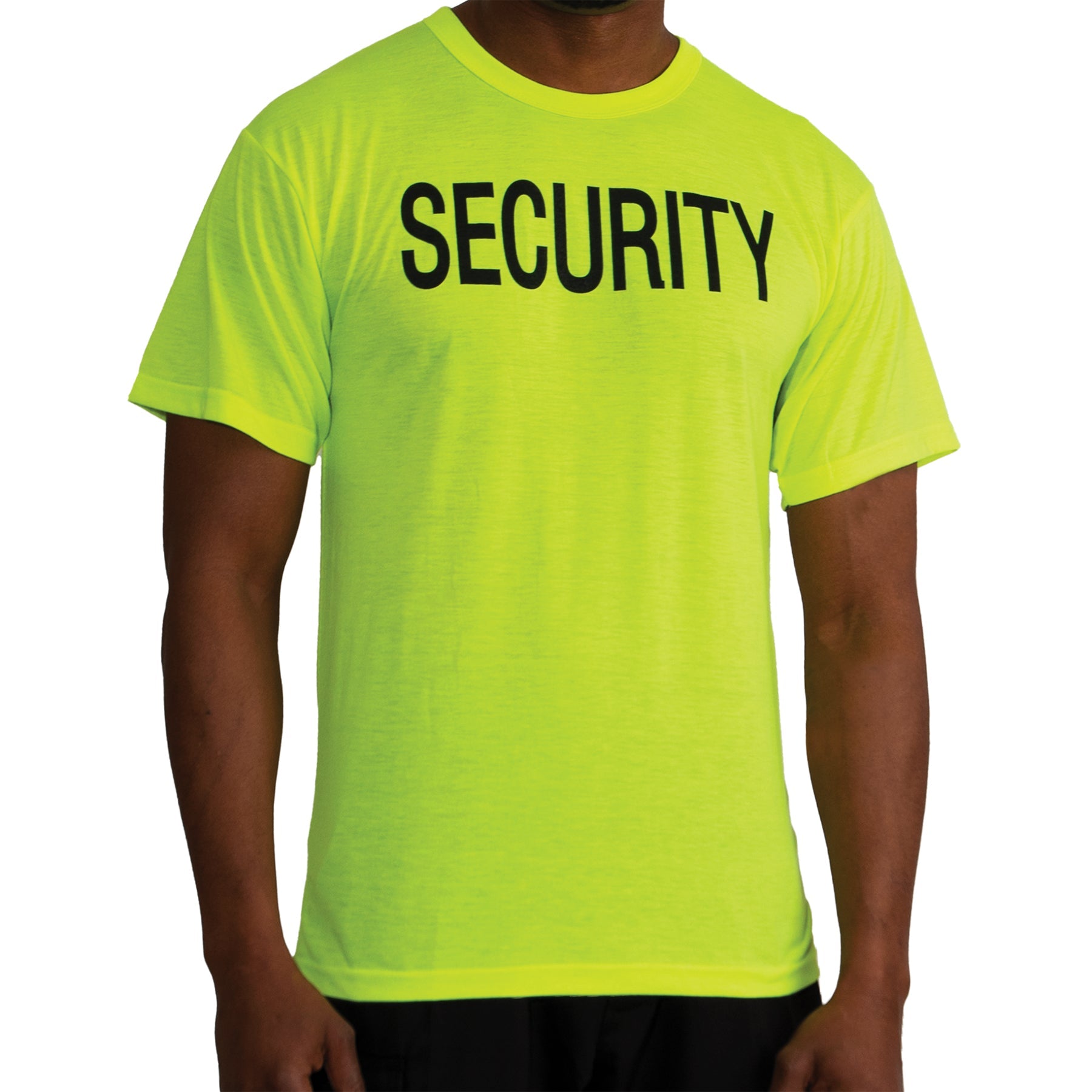 MilSpec 2-Sided Security T-Shirt Safety Green-Tactical Source LLC