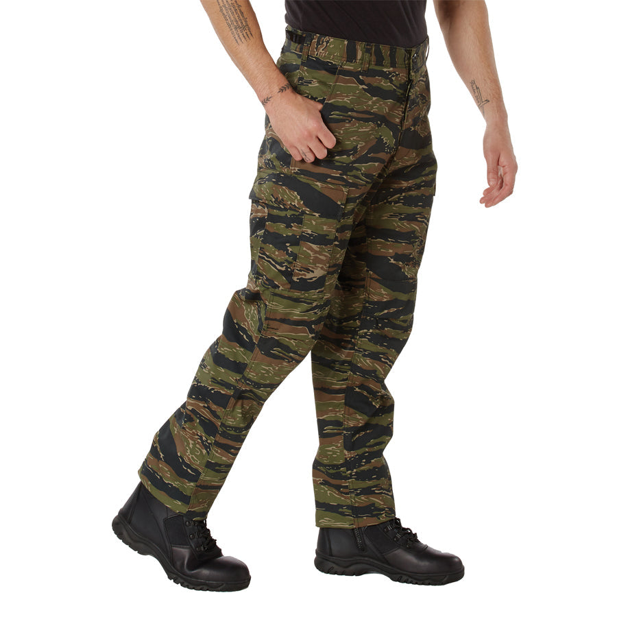 MilSpec Camo Tactical BDU Pants - Tiger Stripe Camo 5XL-Tactical Source LLC