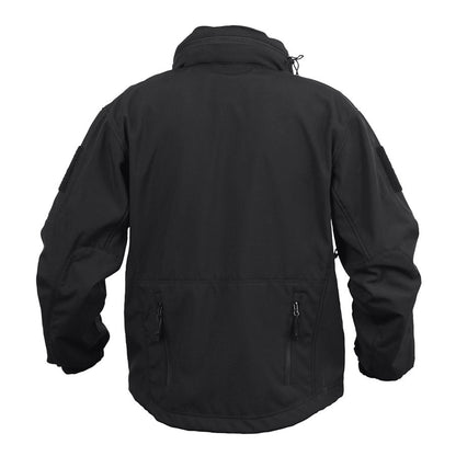MilSpec Concealed Carry Soft Shell Jacket Midnight Black-Tactical Source LLC