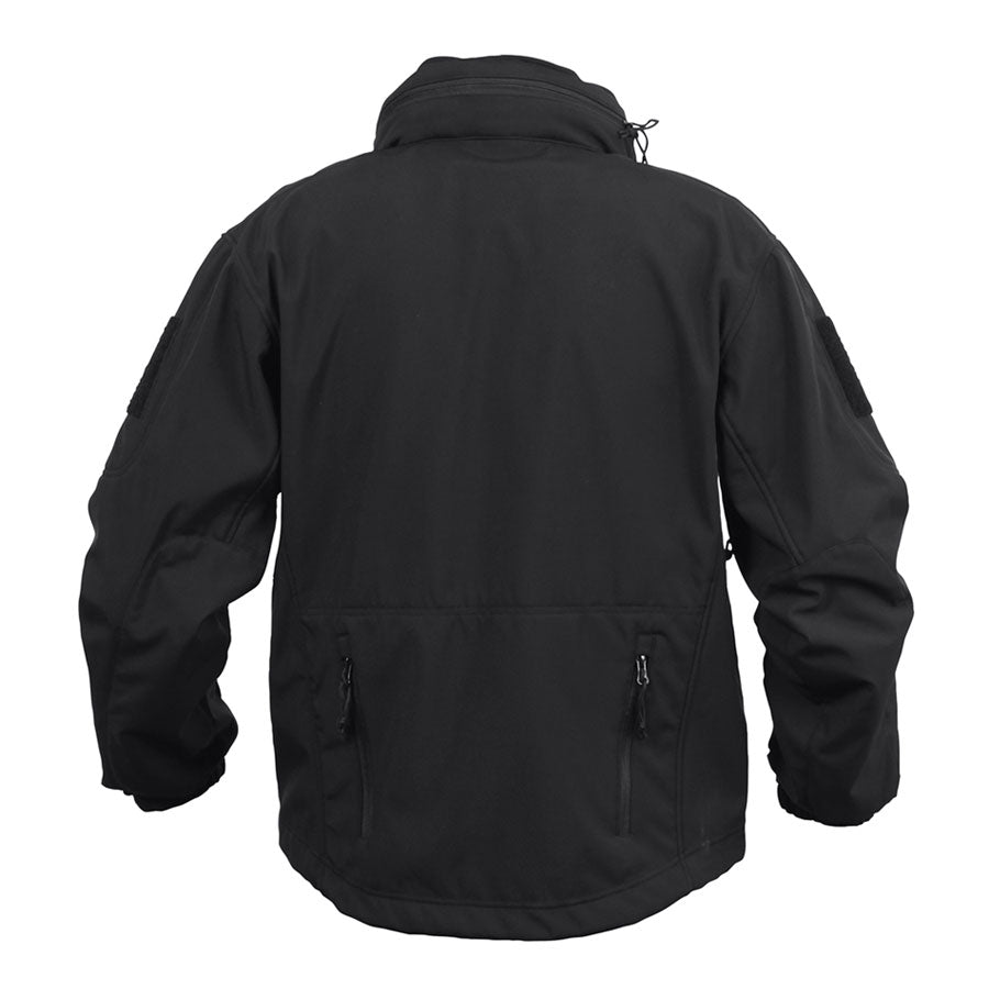 MilSpec Concealed Carry Soft Shell Jacket Midnight Black-Tactical Source LLC