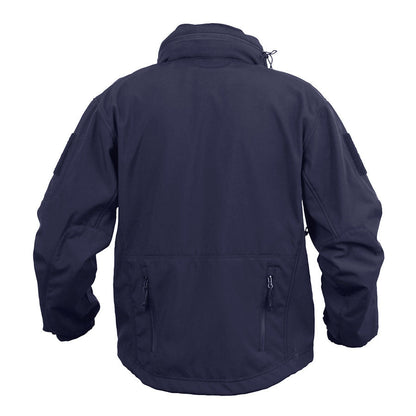 MilSpec Concealed Carry Soft Shell Jacket Midnight Navy Blue-Tactical Source LLC