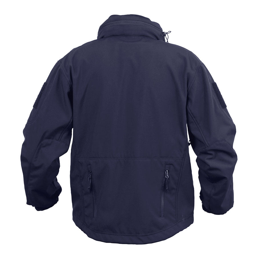 MilSpec Concealed Carry Soft Shell Jacket Midnight Navy Blue-Tactical Source LLC