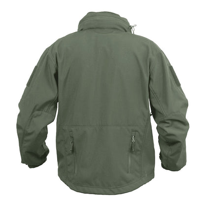 MilSpec Concealed Carry Soft Shell Jacket Olive Drab-Tactical Source LLC