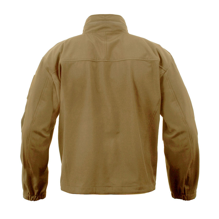 MilSpec Covert Ops Lightweight Soft Shell Jacket Coyote Brown-Tactical Source LLC