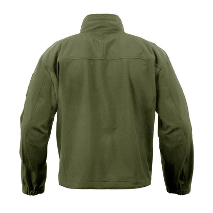 MilSpec Covert Ops Lightweight Soft Shell Jacket Olive Drab-Tactical Source LLC