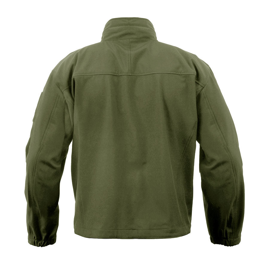 MilSpec Covert Ops Lightweight Soft Shell Jacket Olive Drab-Tactical Source LLC