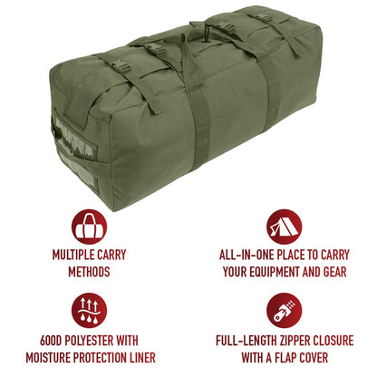 Milspec Enhanced Duffle Bag 76L-Tactical Source LLC