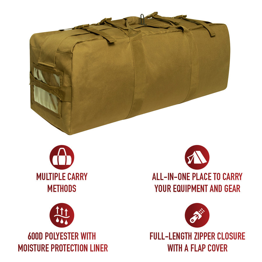 Milspec Enhanced Duffle Bag 76L-Tactical Source LLC