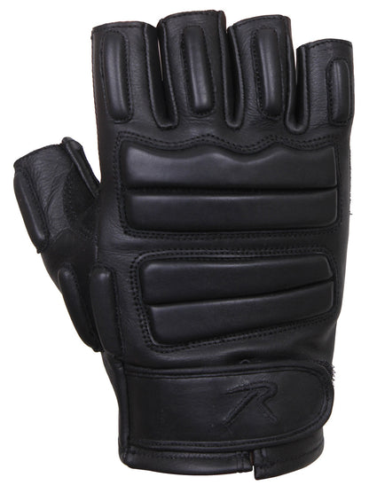 Milspec Fingerless Padded Tactical Gloves-Tactical Source LLC