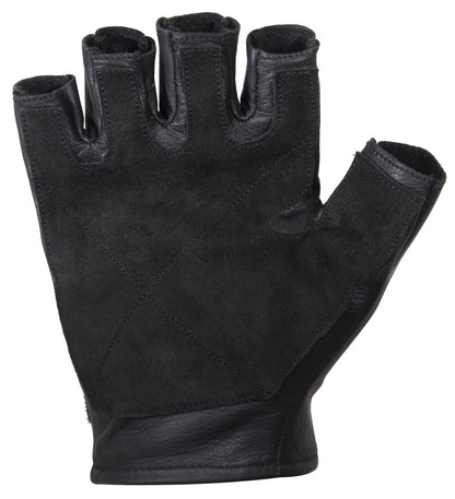 Milspec Fingerless Padded Tactical Gloves-Tactical Source LLC