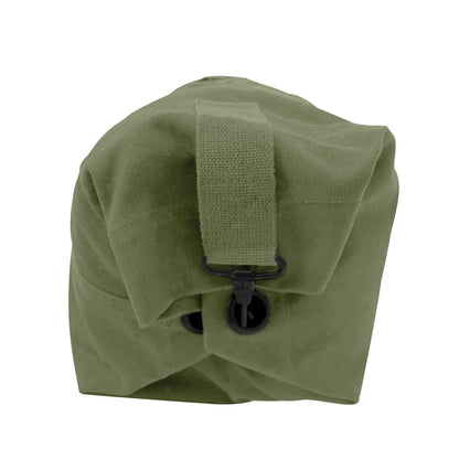 Milspec G.I. Style Canvas Double Strap Duffle Bag 89.6L - Olive Drab-Tactical Source LLC