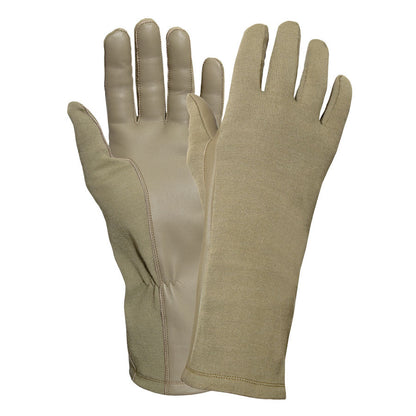 MilSpec G.I. Type Flame & Heat Resistant Flight Gloves-Tactical Source LLC