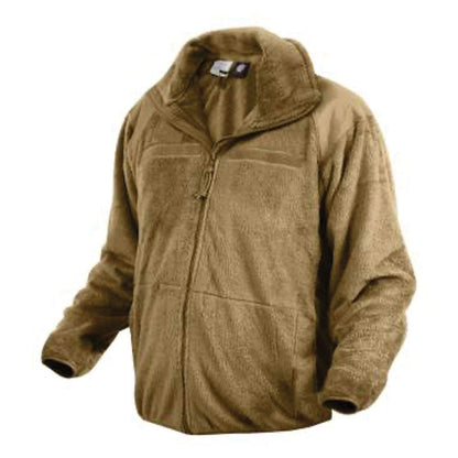 MilSpec Generation III Level 3 ECWCS Fleece Jacket Coyote Brown-Tactical Source LLC