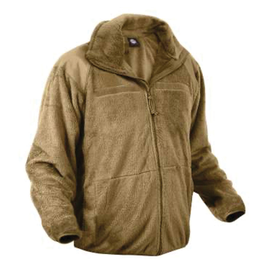 MilSpec Generation III Level 3 ECWCS Fleece Jacket Coyote Brown-Tactical Source LLC