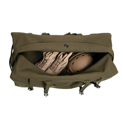 Milspec GI Type Enhanced Canvas Duffle Bag 75L-Tactical Source LLC