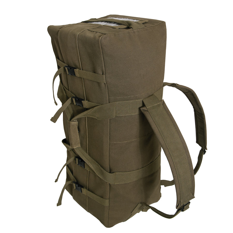 Milspec GI Type Enhanced Canvas Duffle Bag 75L-Tactical Source LLC