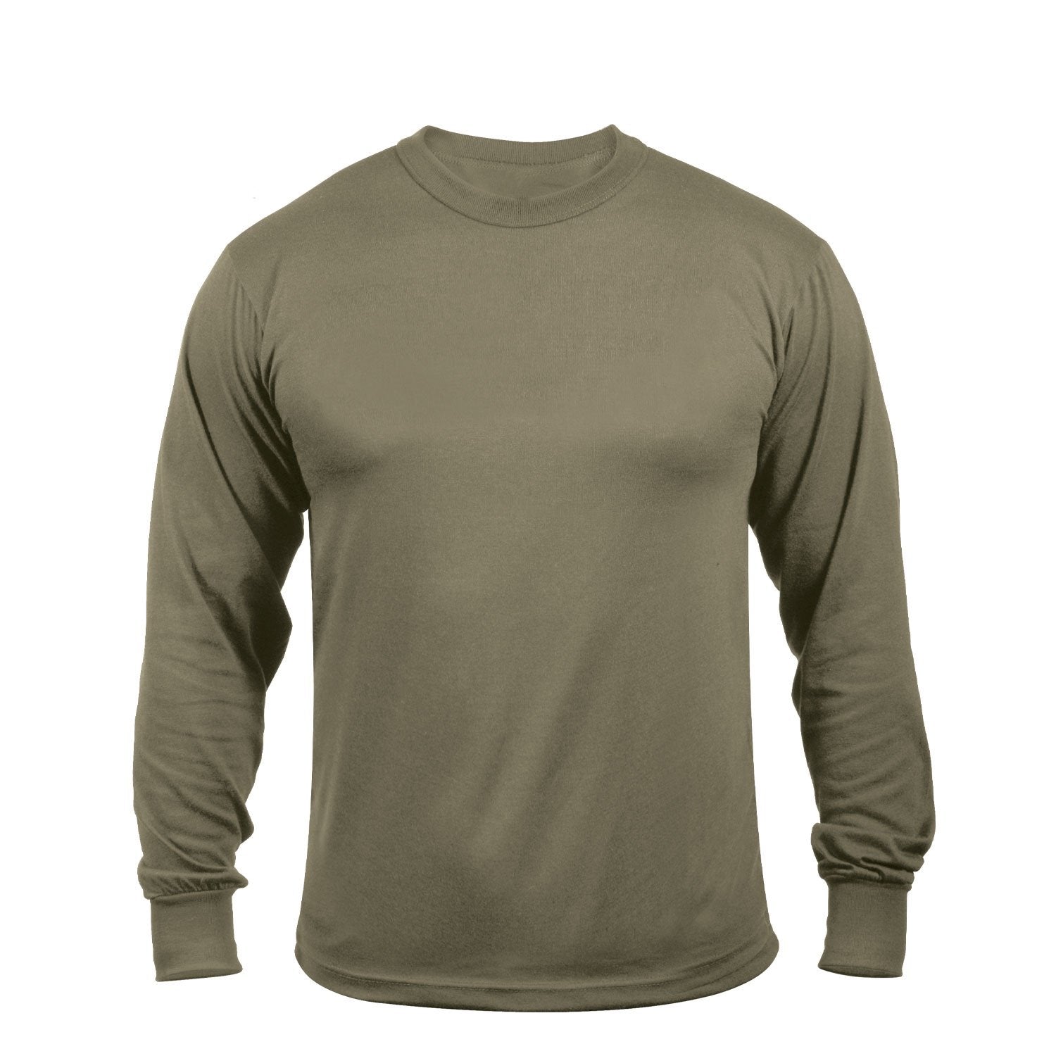 MilSpec Moisture Wicking Long Sleeve T-Shirt Coyote-Tactical Source LLC