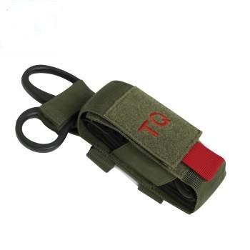 Milspec MOLLE Tactical Tourniquet and Shear Holder Pouch-Tactical Source LLC