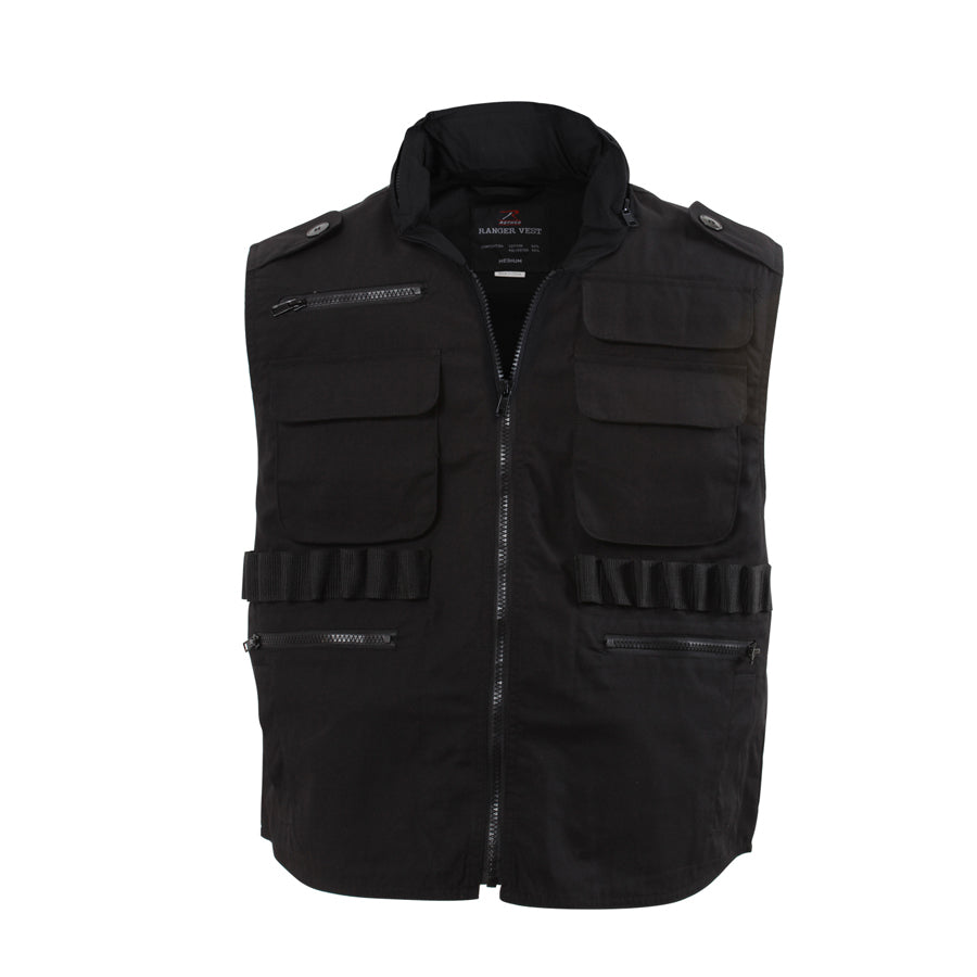 MilSpec Ranger Vest - Black-Tactical Source LLC