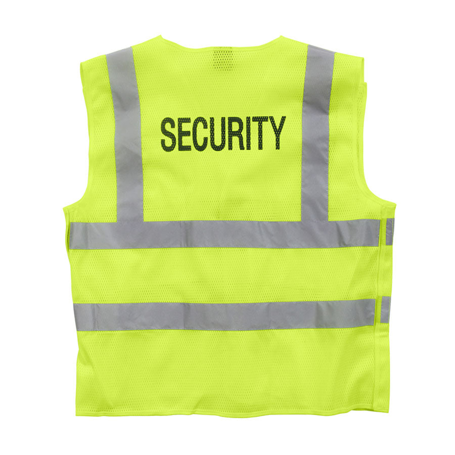 MilSpec Security 5-Point Breakaway Hi-Vis Safety Vest-Tactical Source LLC
