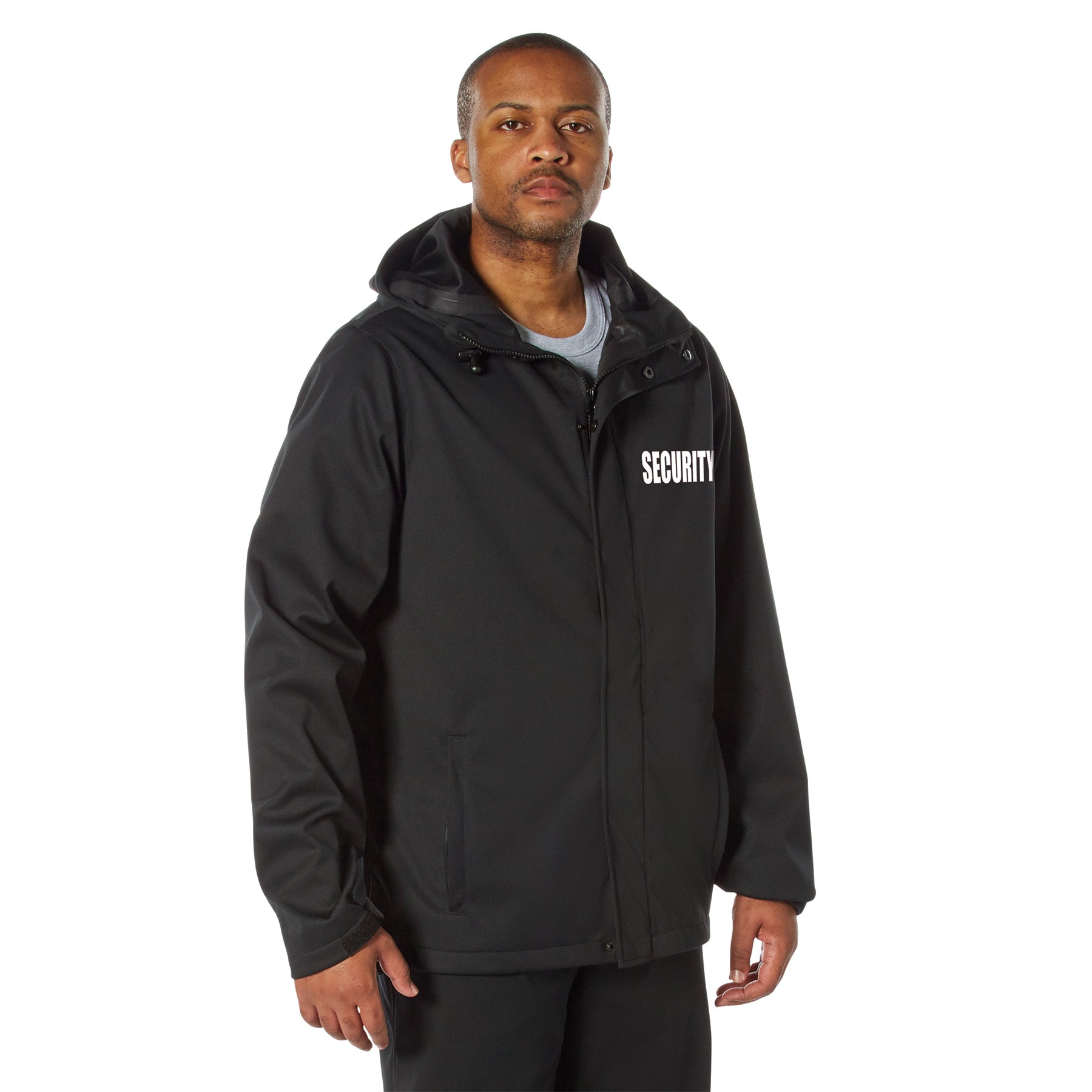 MilSpec Shadow Ops Waterproof Security Rain Jacket-Tactical Source LLC