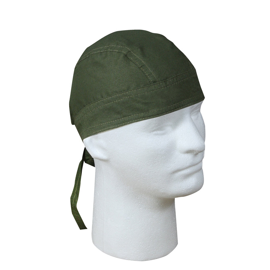 MilSpec Solid Color Headwrap - Olive Drab-Tactical Source LLC