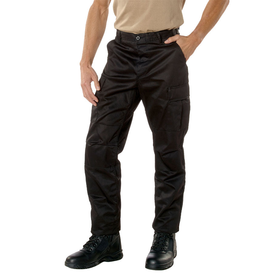 MilSpec Tactical BDU Pants Black-Tactical Source LLC